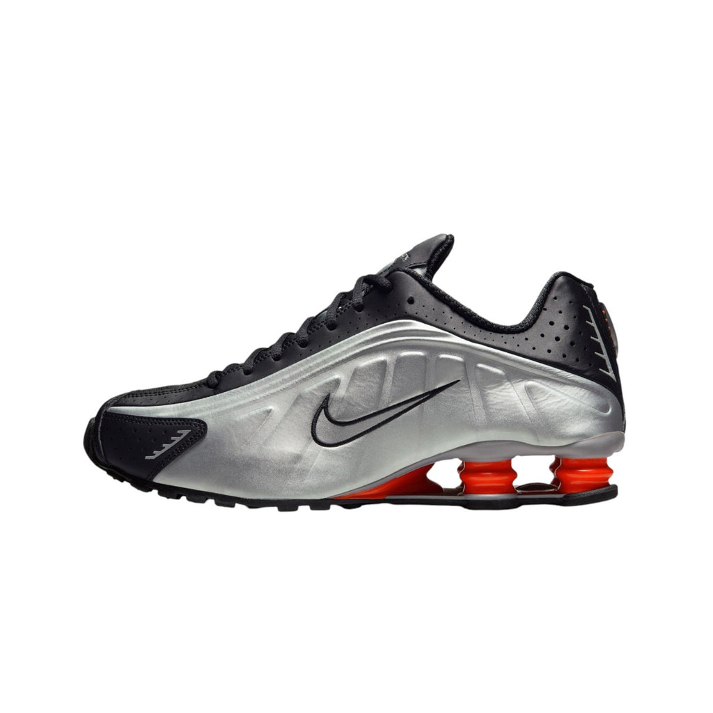 Shox R4 Black & Metallic Silver
