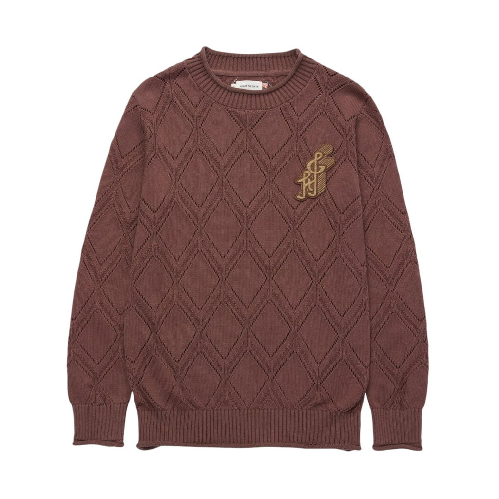 Diamond Knit Sweater