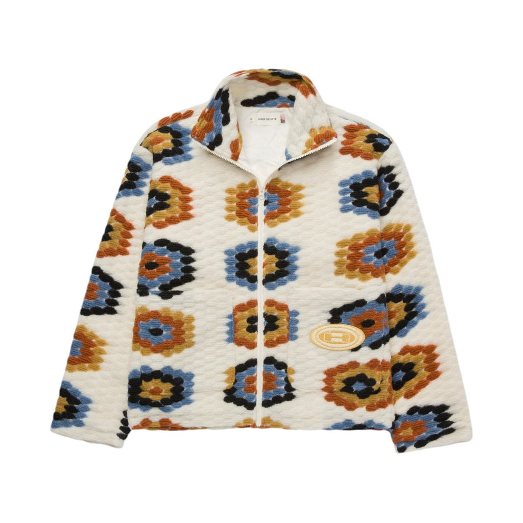 Textured Fu   Zip Jacket