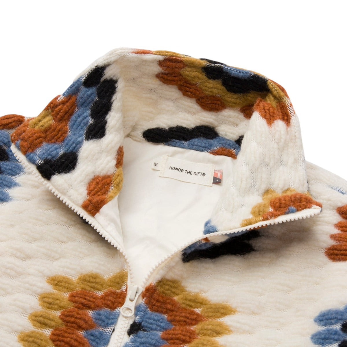 Textured Fu   Zip Jacket