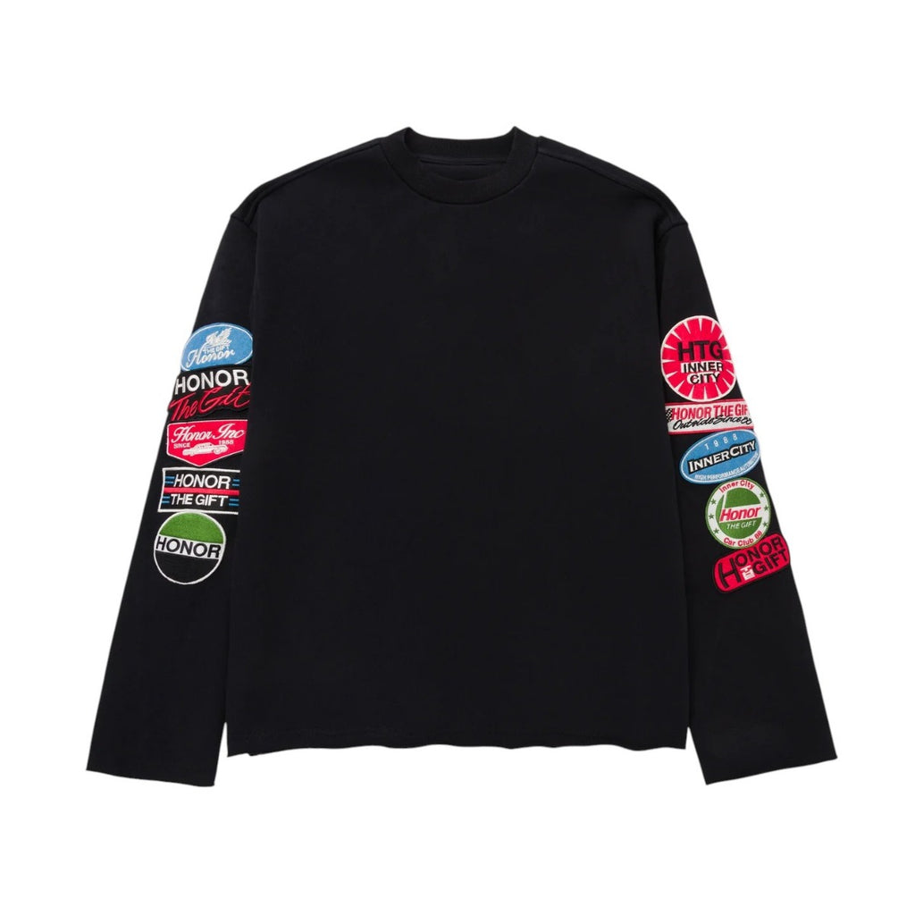 Fuel Crewneck Sweat Black