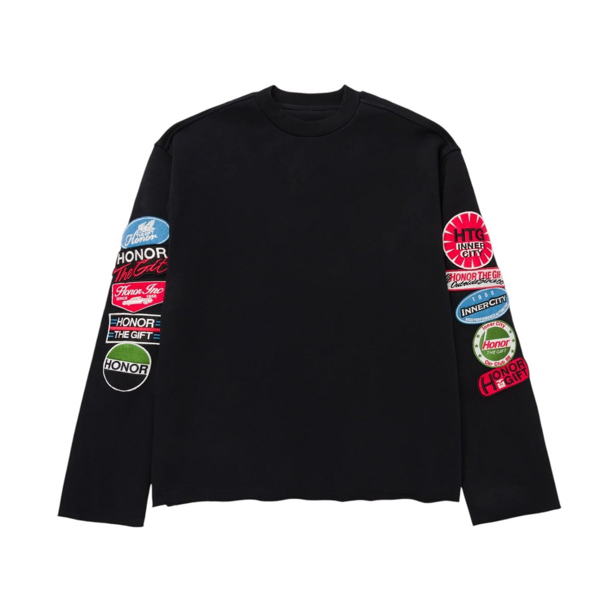 Fuel Crewneck Sweat Black