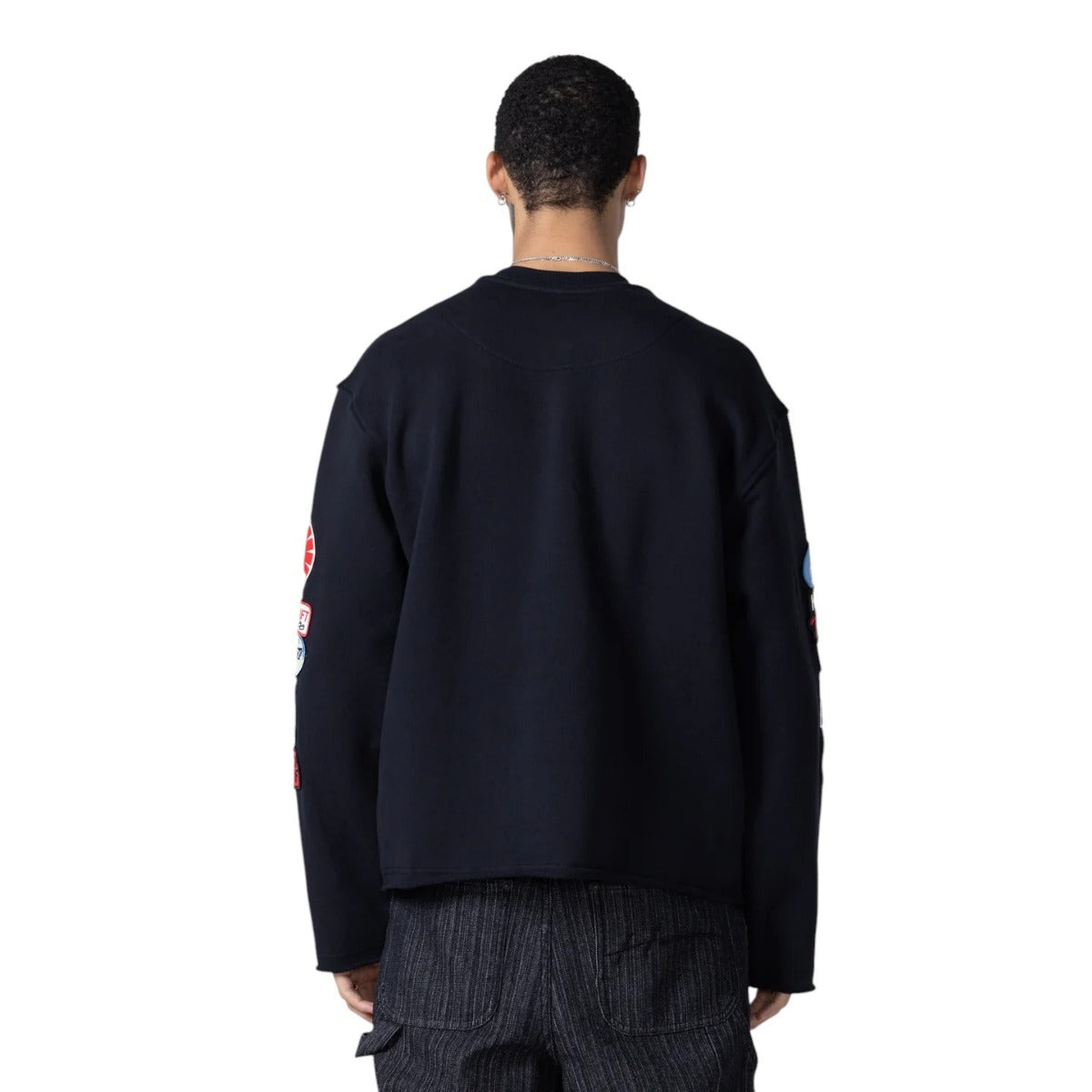 Fuel Crewneck Sweat Black