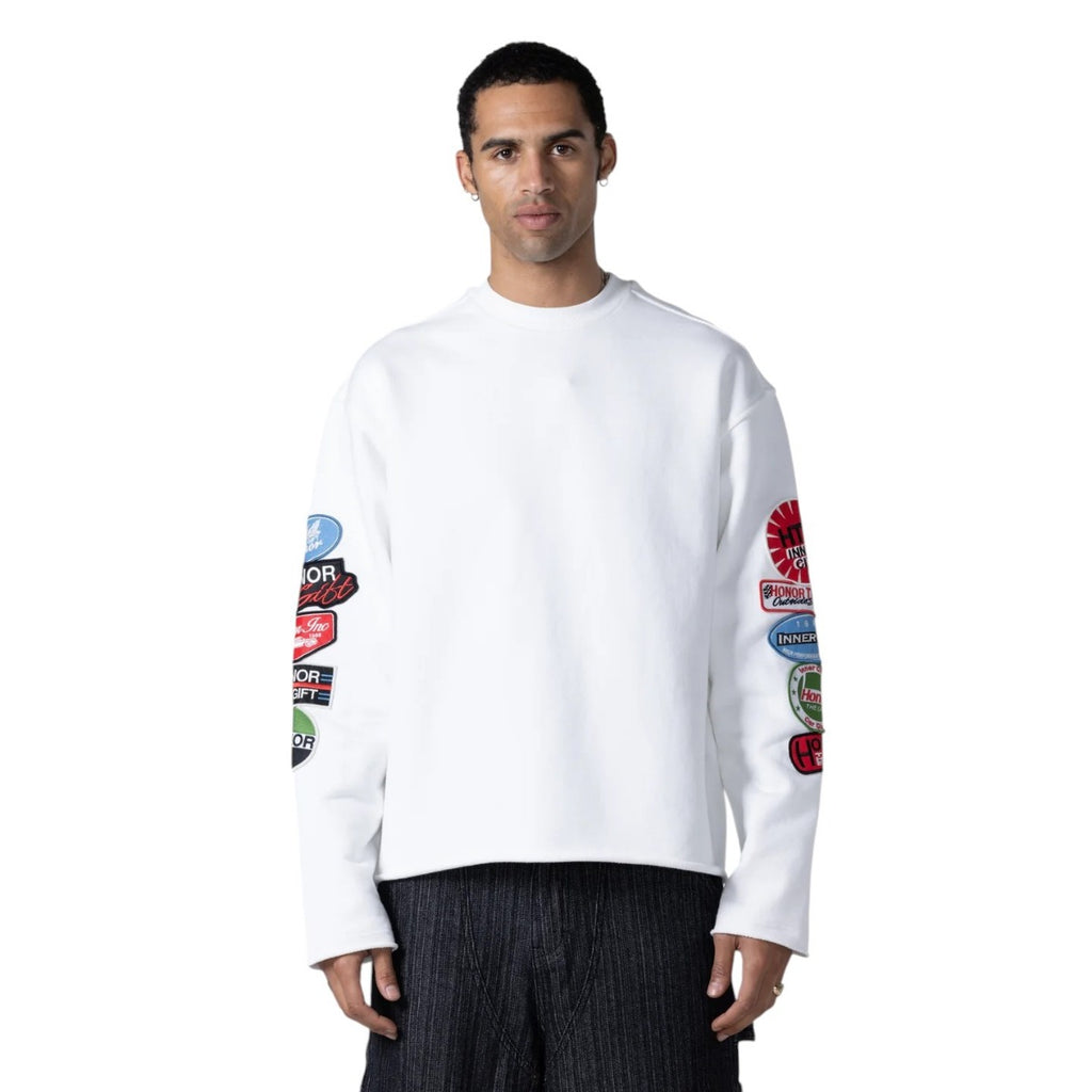 Fuel Crewneck Sweat White