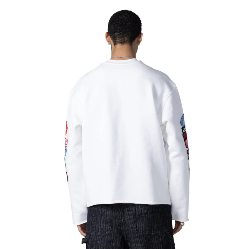Fuel Crewneck Sweat White