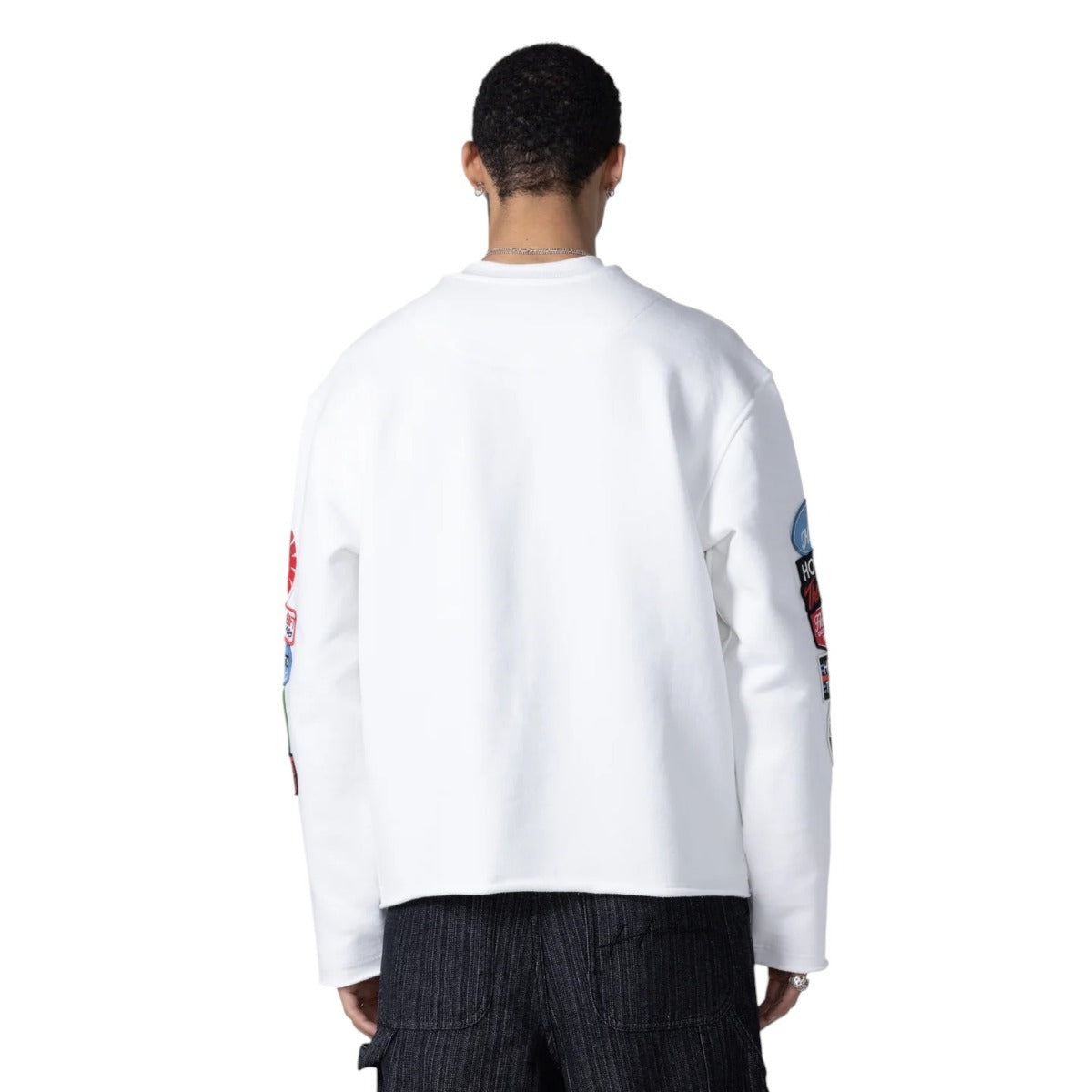 Fuel Crewneck Sweat White