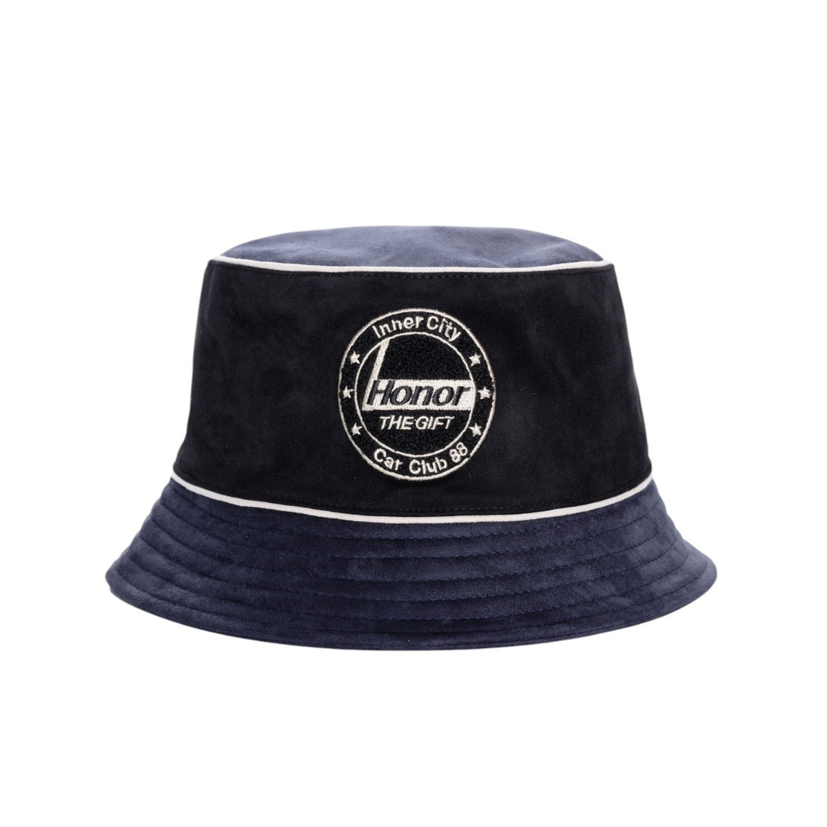 Faux Suede Bomber Bucket Hat