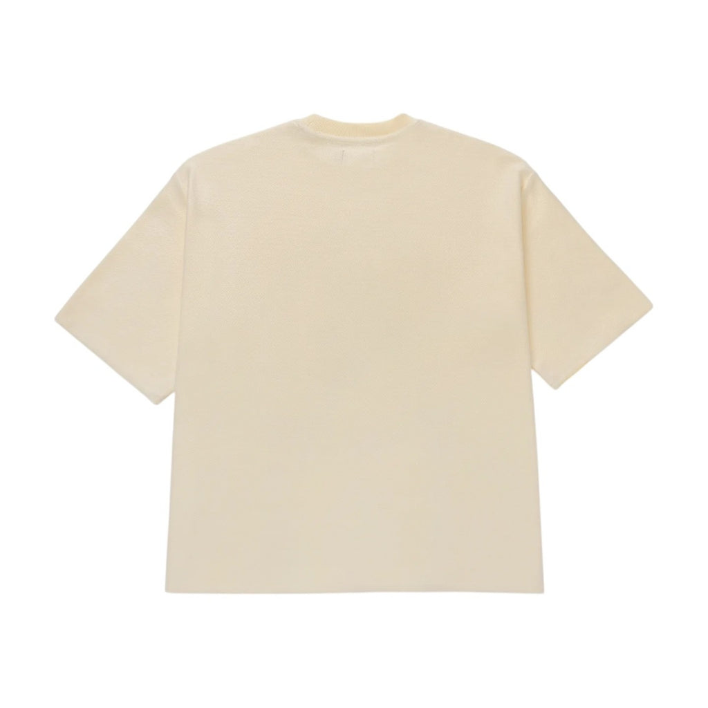 Association Herringbone Tshirt White