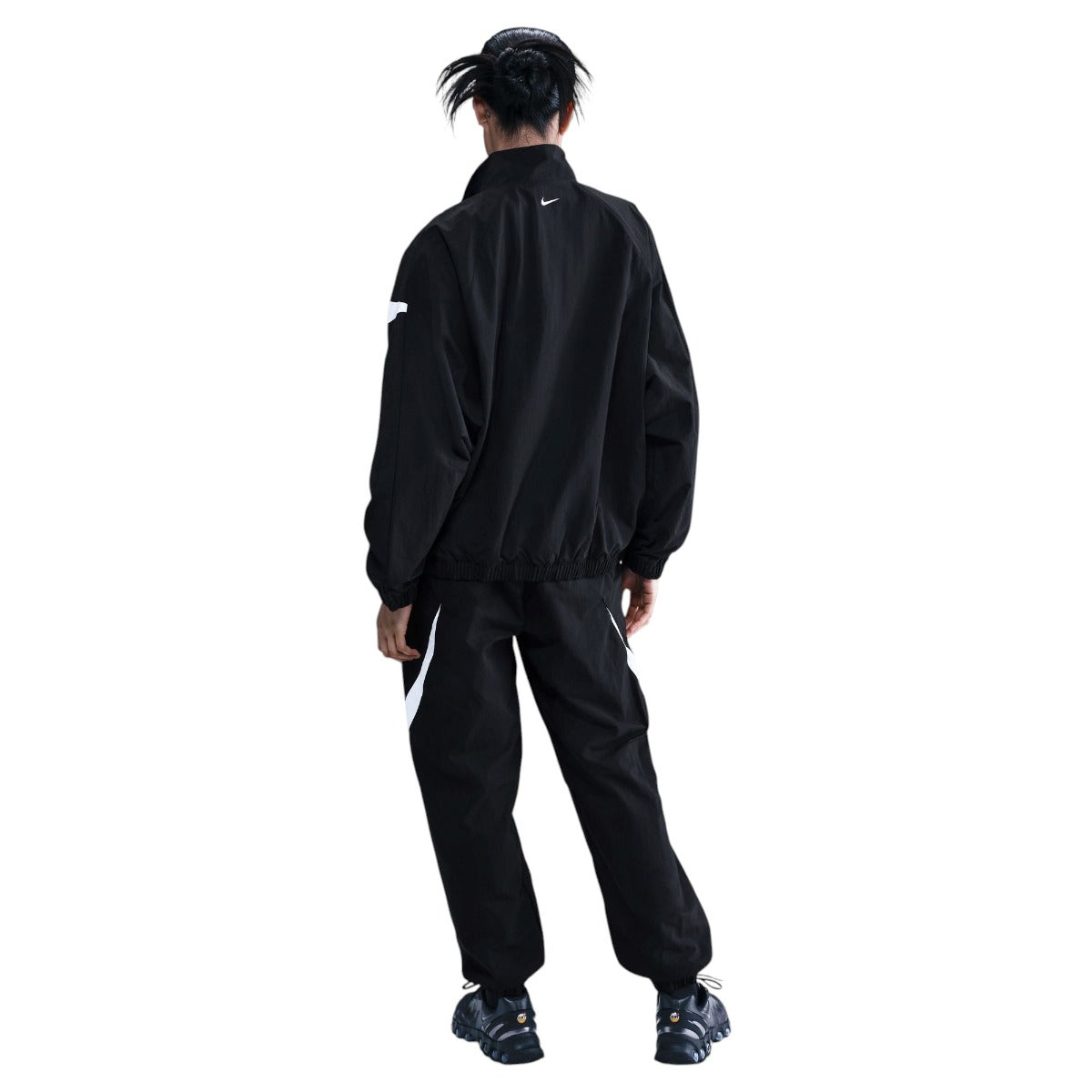 Sportswear Oversized Woven Jacket Black