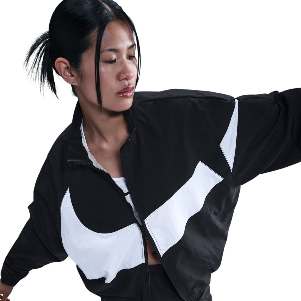 Sportswear Oversized Woven Jacket Black