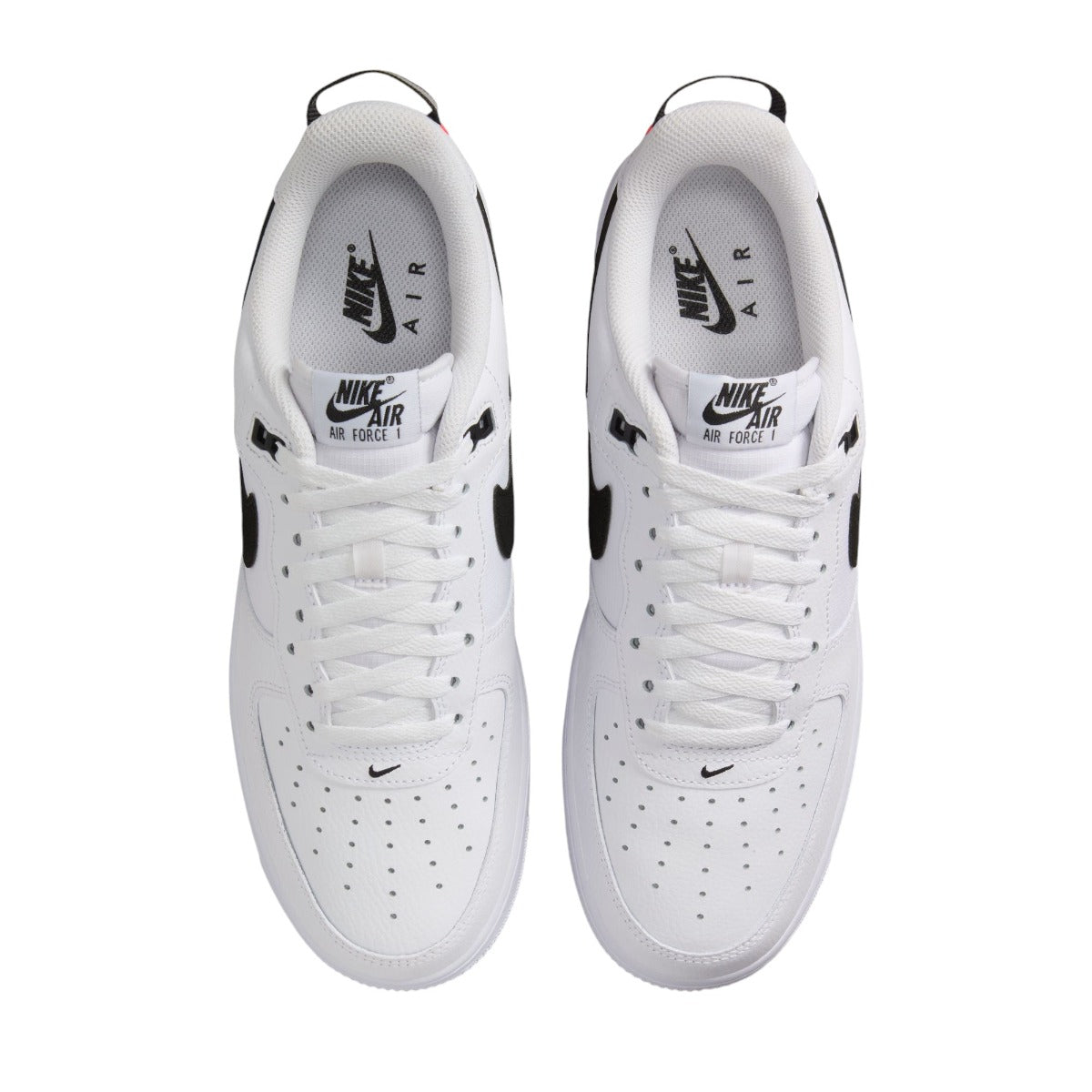Air Force 1 Low Ribbon Heel Tabs/white/black