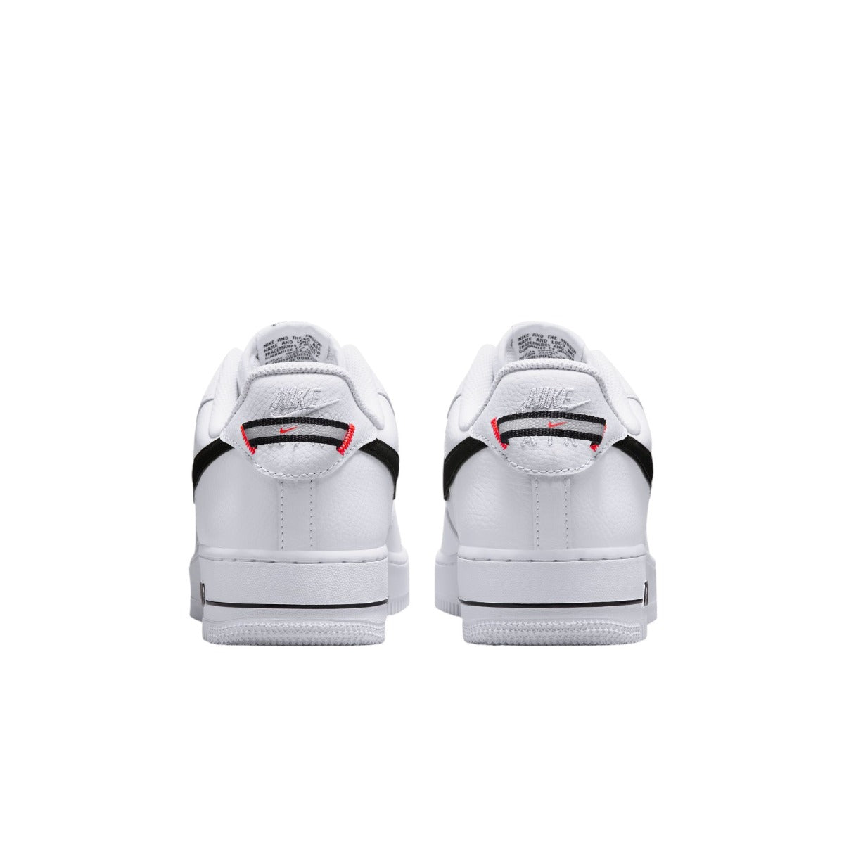 Air Force 1 Low Ribbon Heel Tabs/white/black