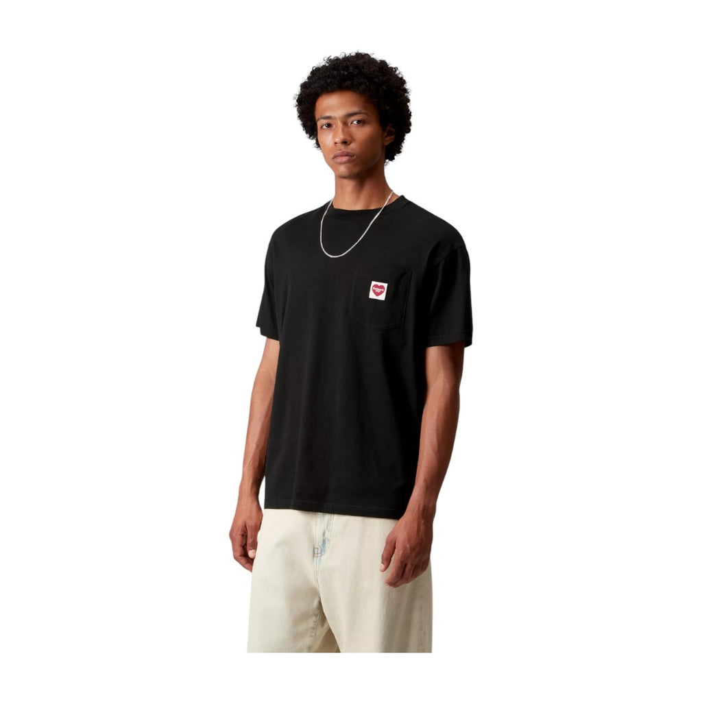 S/s Pocket Heart Tshirt