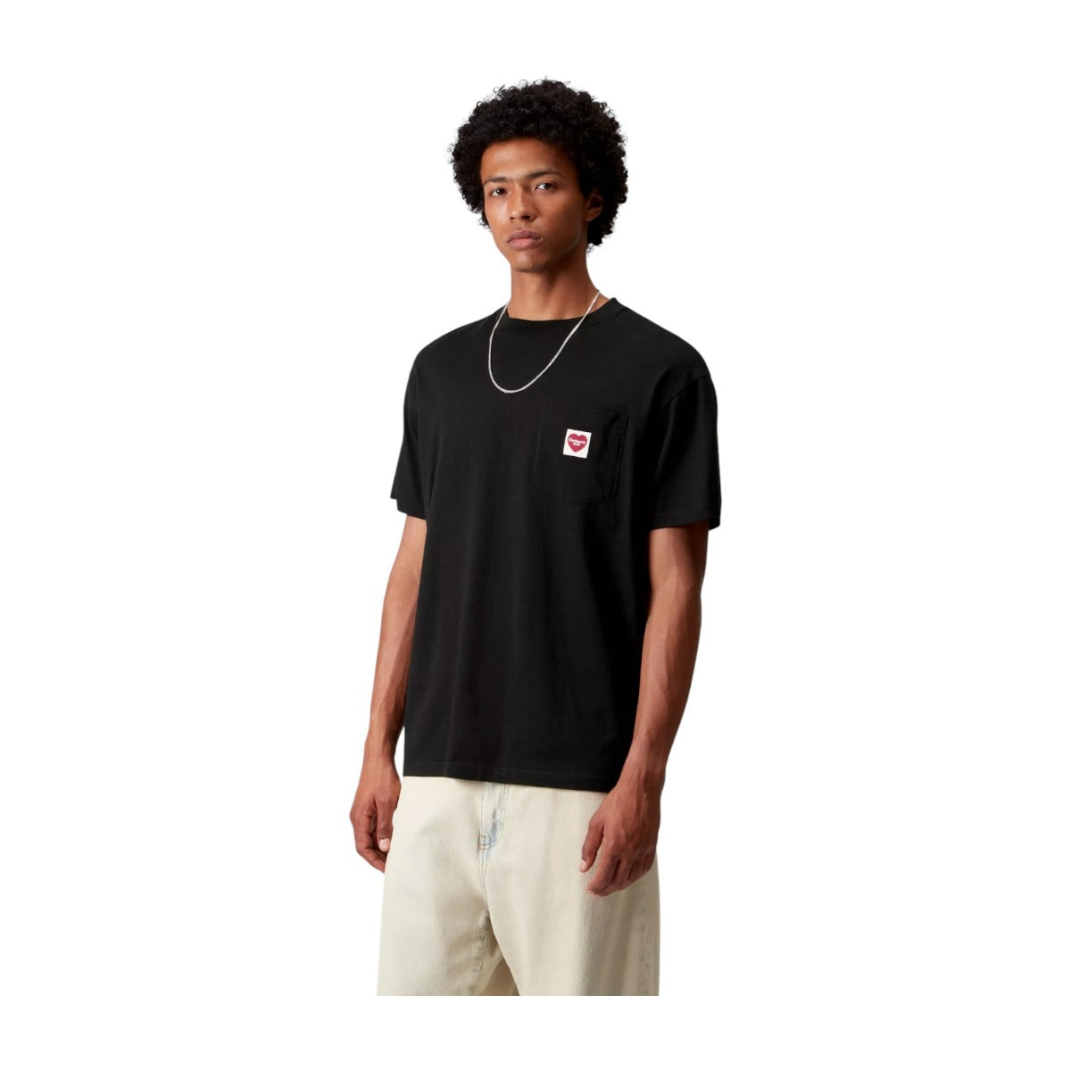 S/s Pocket Heart Tshirt