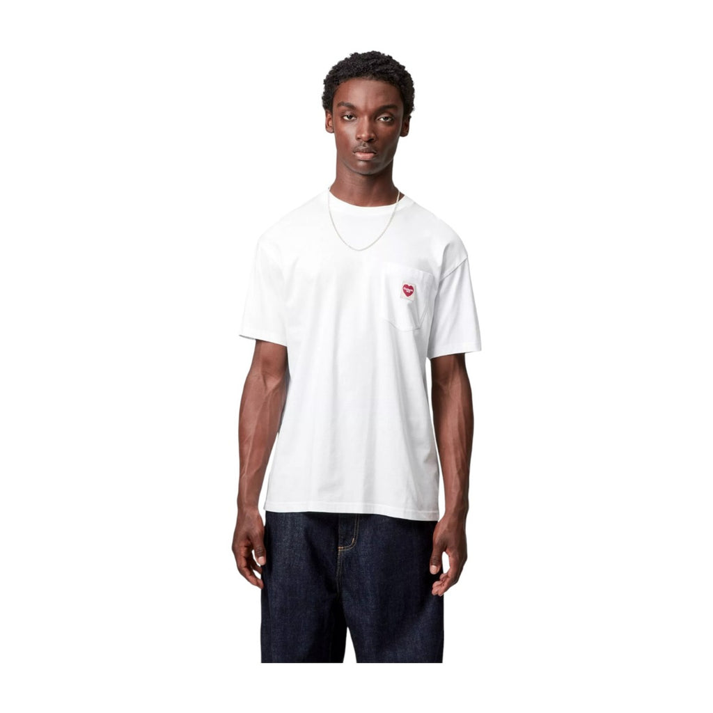 S/s Pocket Heart Tshirt