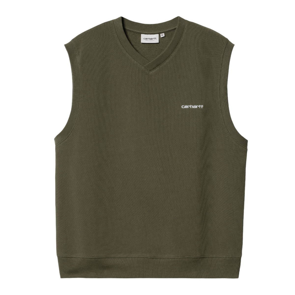 Script Vneck Vest Sweat