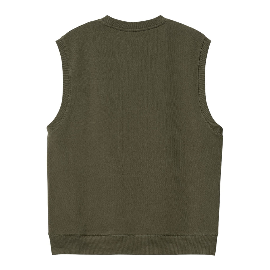 Script Vneck Vest Sweat