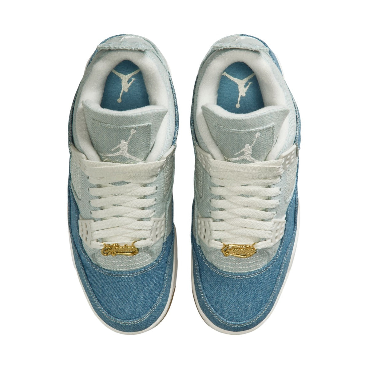 Air  4 Retro Worn Blue