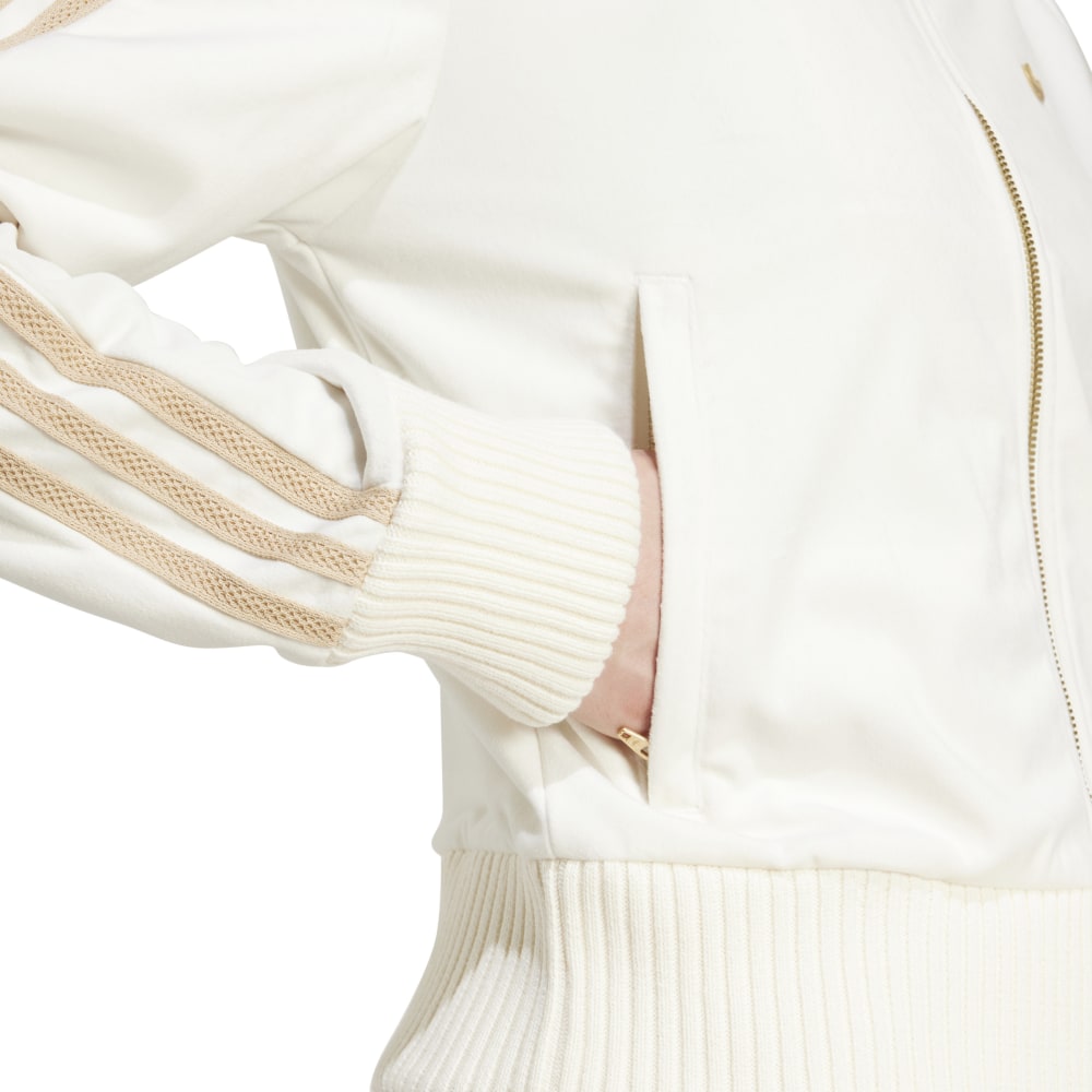 Premium Bru hed Velvet Track Jacket