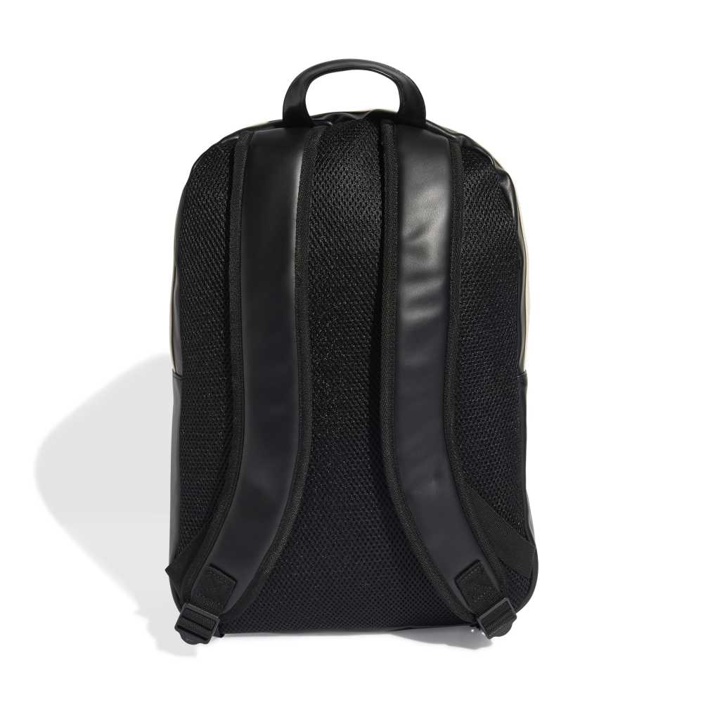 Polyurethane Backpack Outline Trefoil Black