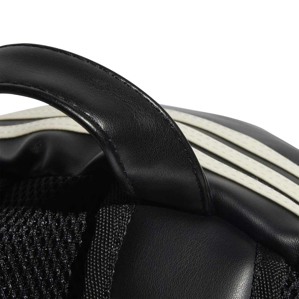 Polyurethane Backpack Outline Trefoil Black