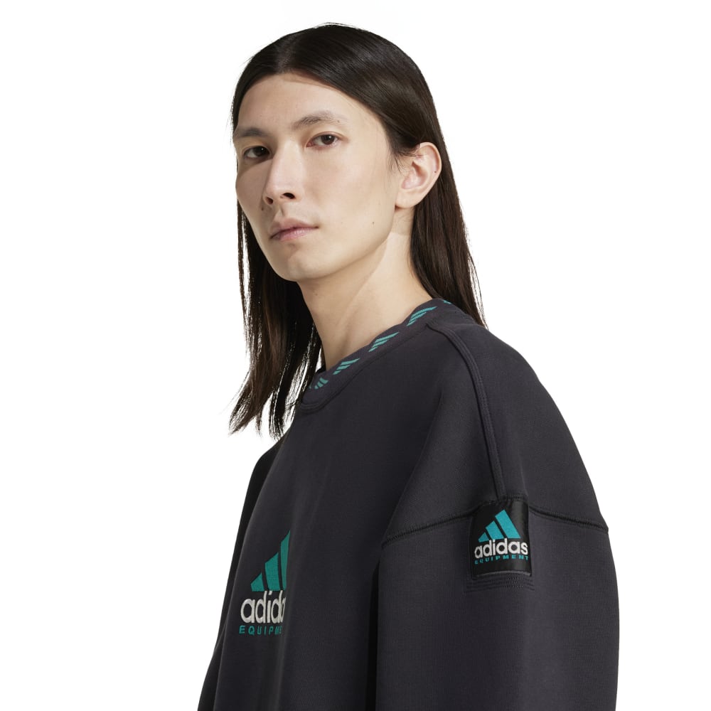 Eqt Washed Crew Sweat Black