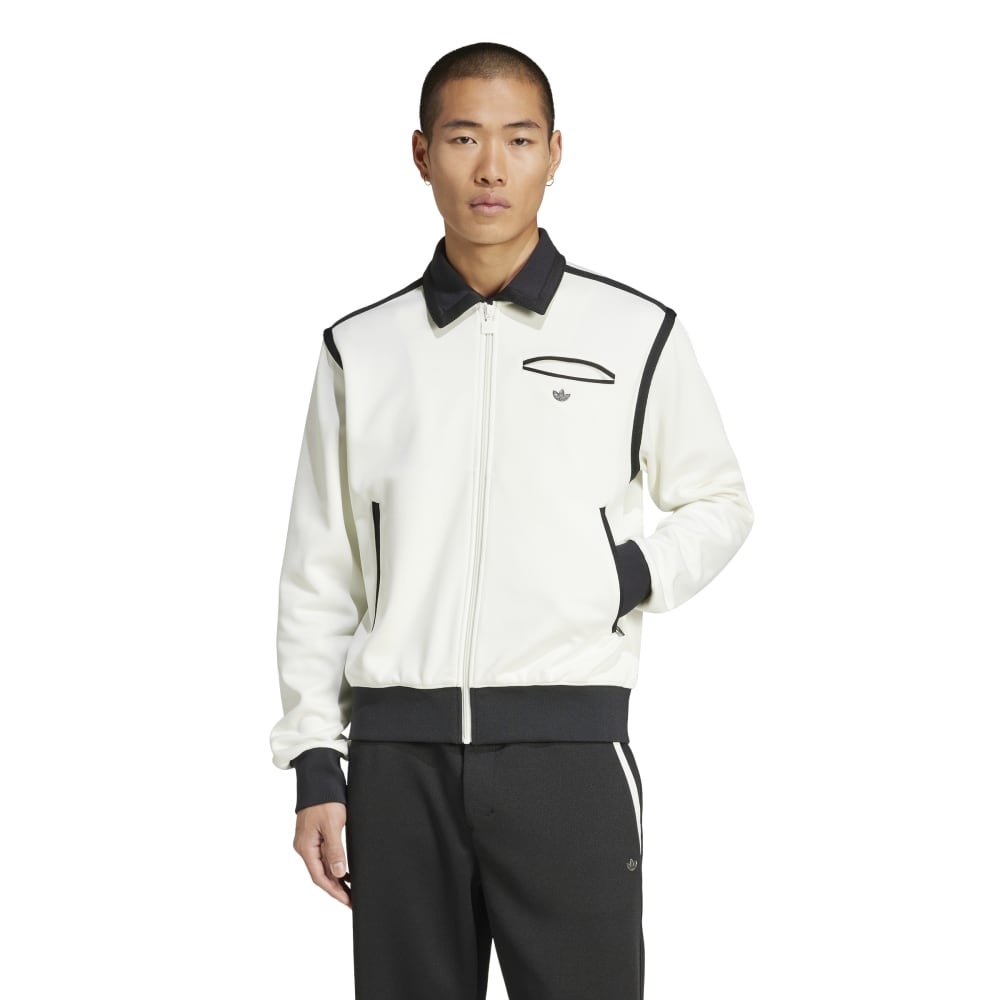 Premium Track Jacket White