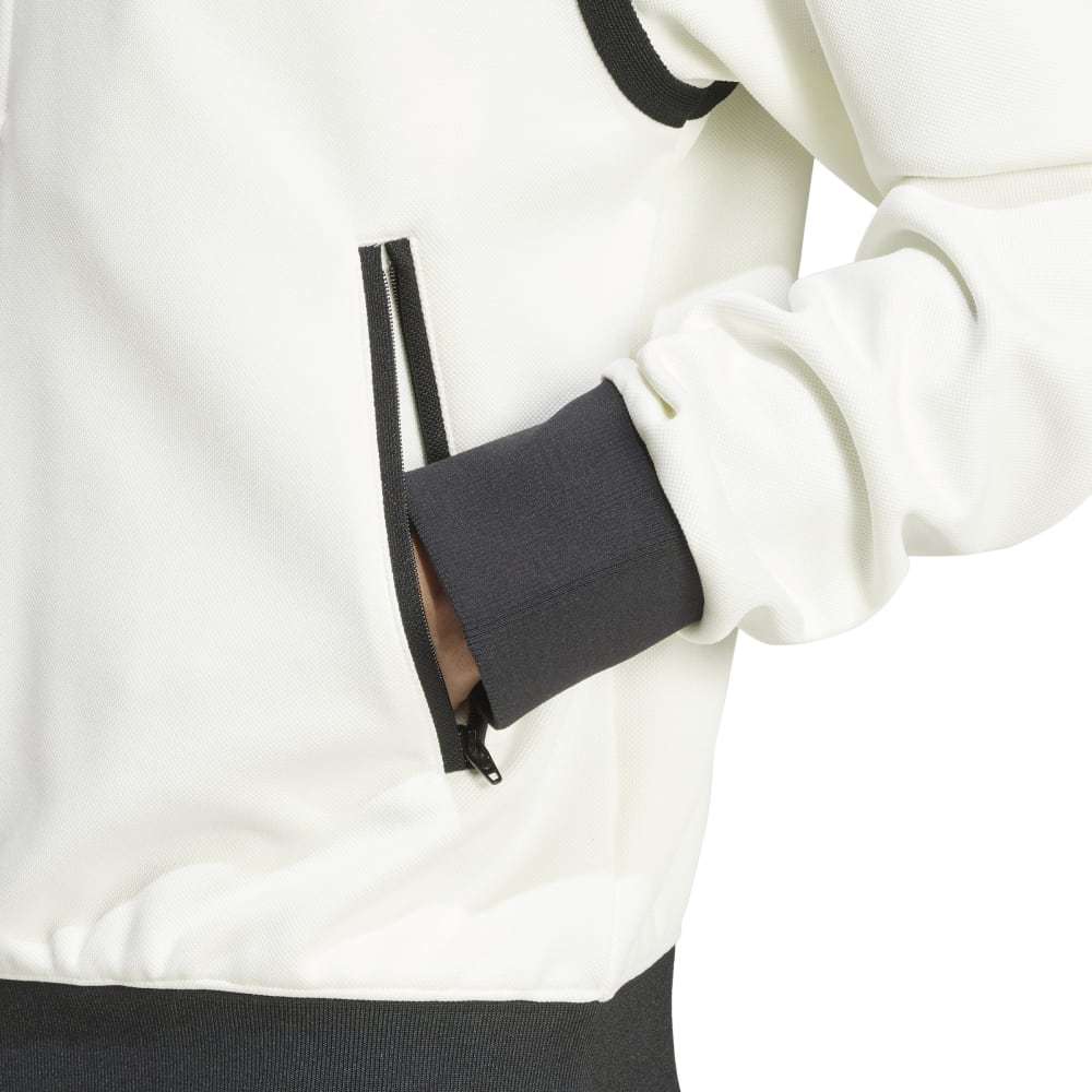 Premium Track Jacket White