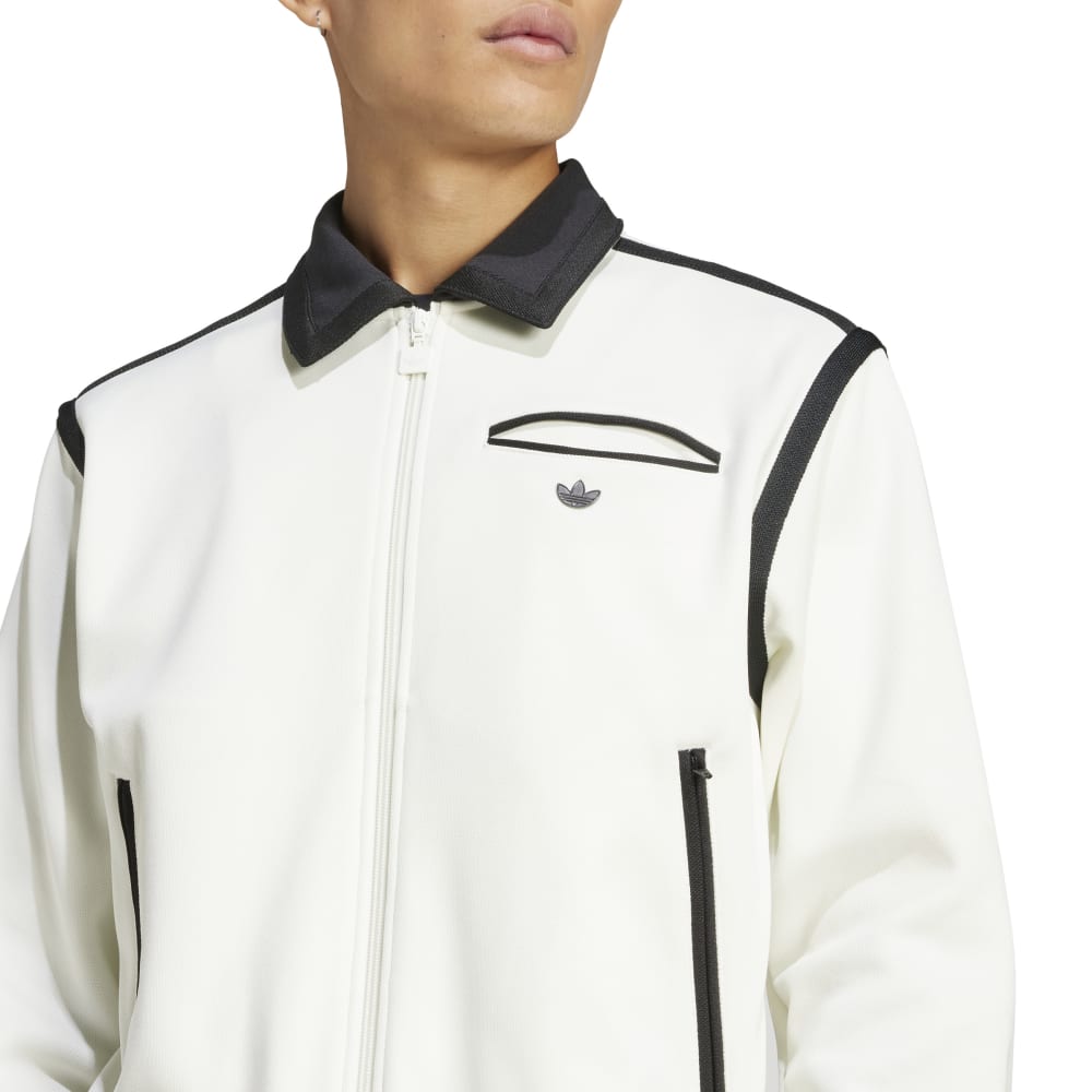 Premium Track Jacket White