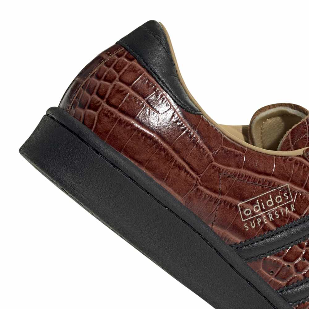 Superstar Vintage Croc Fox Marron