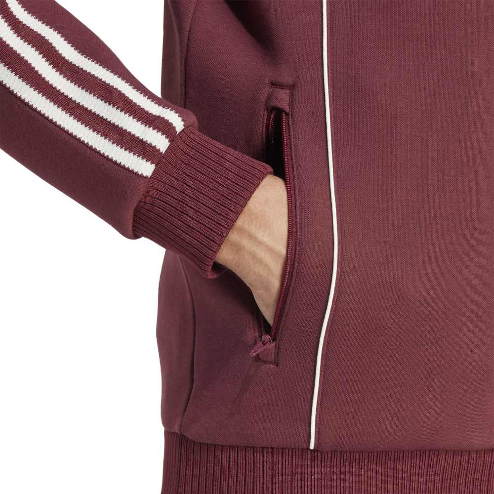 Premium Track Jacket Burgundy
