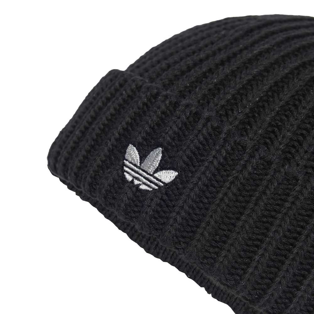 Fisherman Short Beanie Black