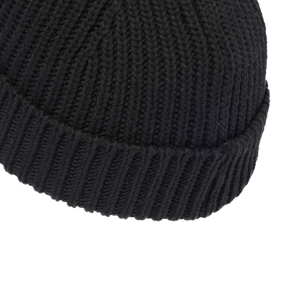 Fisherman Short Beanie Black