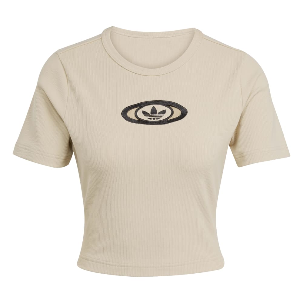 Originals Ca pus 2000 Back Cut Out Rib Tshirt Beige