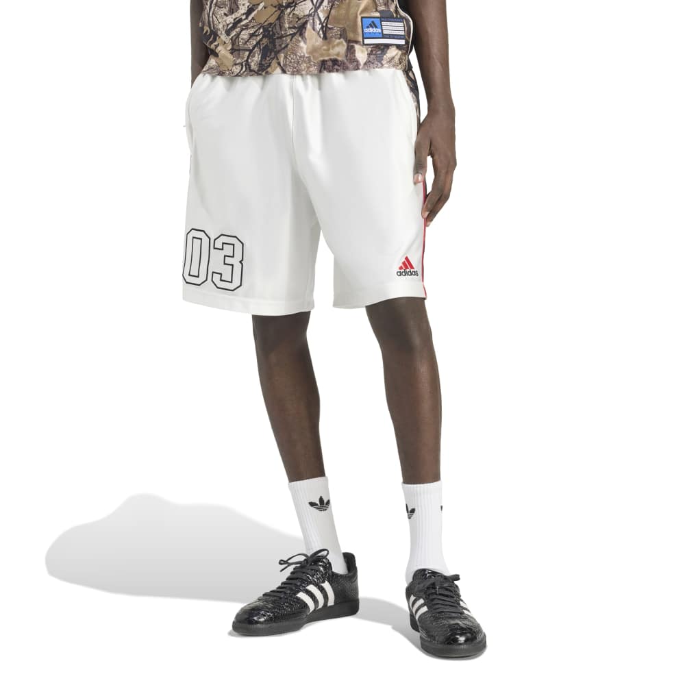 Satin Short White B ack