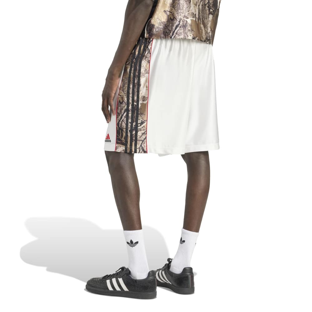 Satin Short White B ack