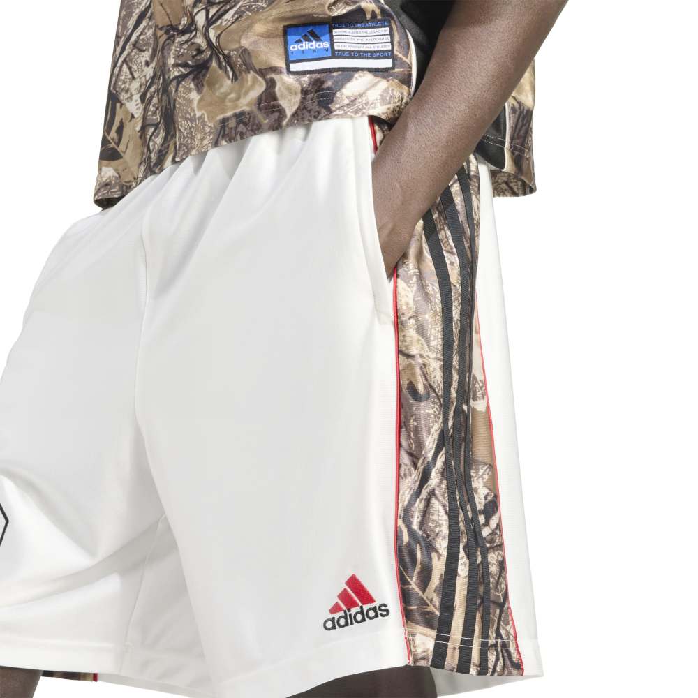 Satin Short White B ack