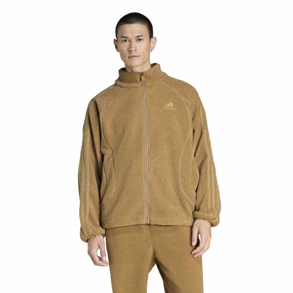 Teamgeist Borg F eece Track Jacket Brown