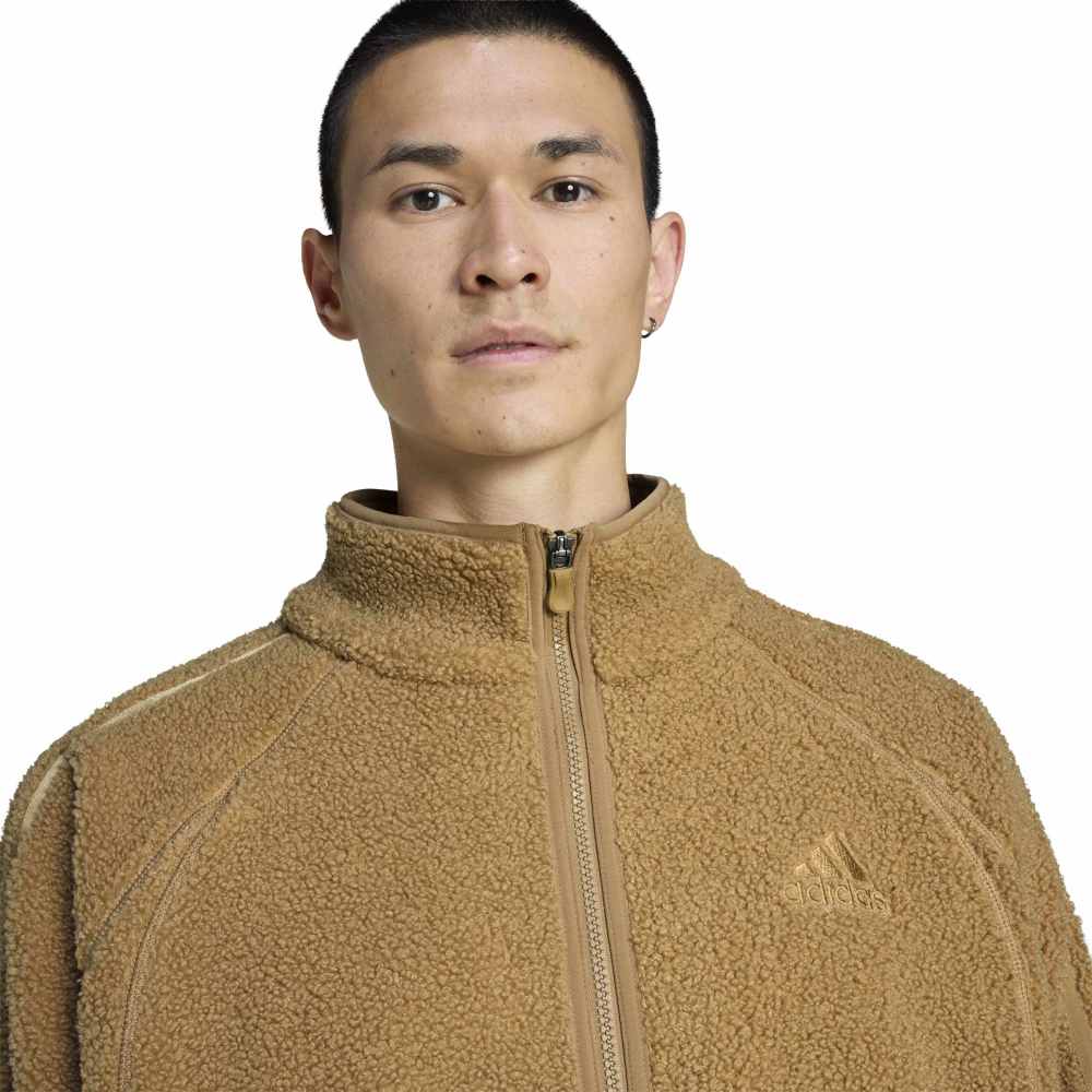 Teamgeist Borg F eece Track Jacket Brown