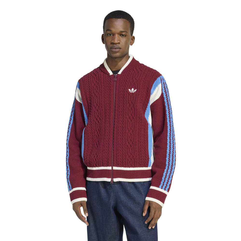 Retro Re ix Cardigan Bordeaux