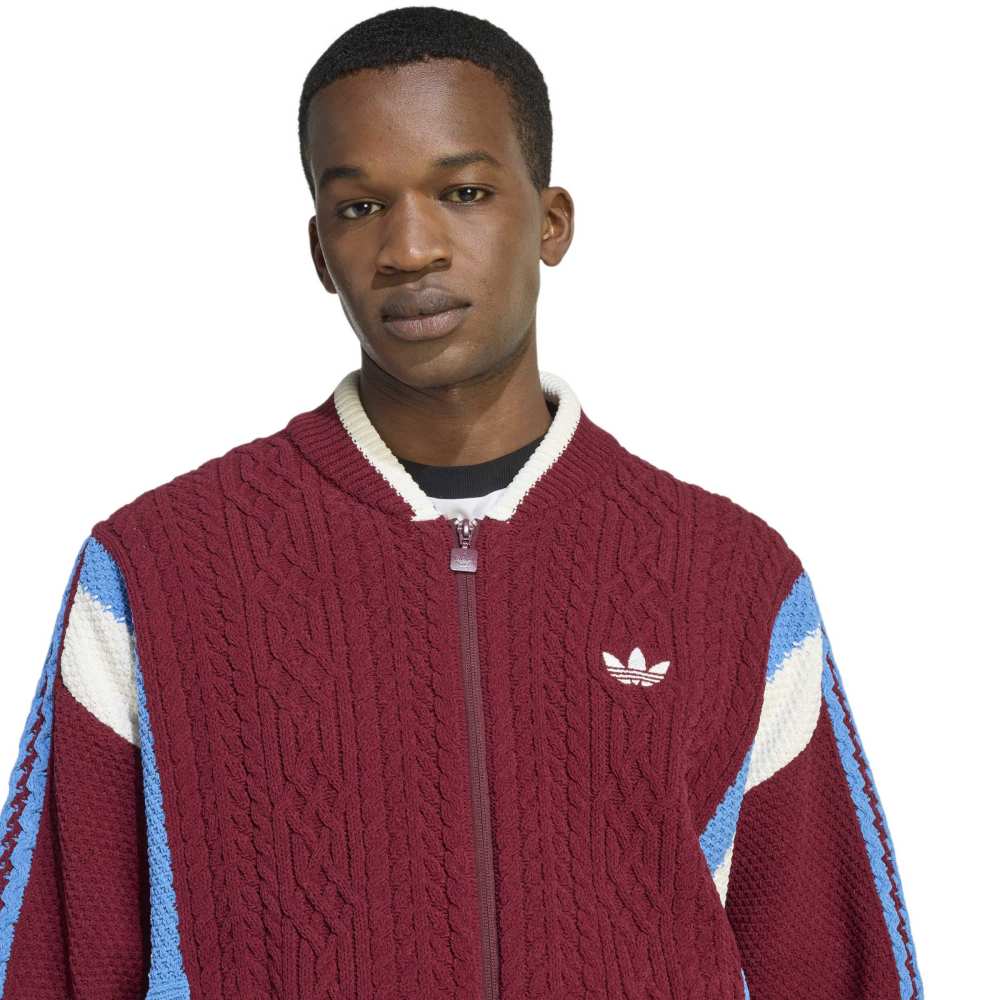 Retro Re ix Cardigan Bordeaux