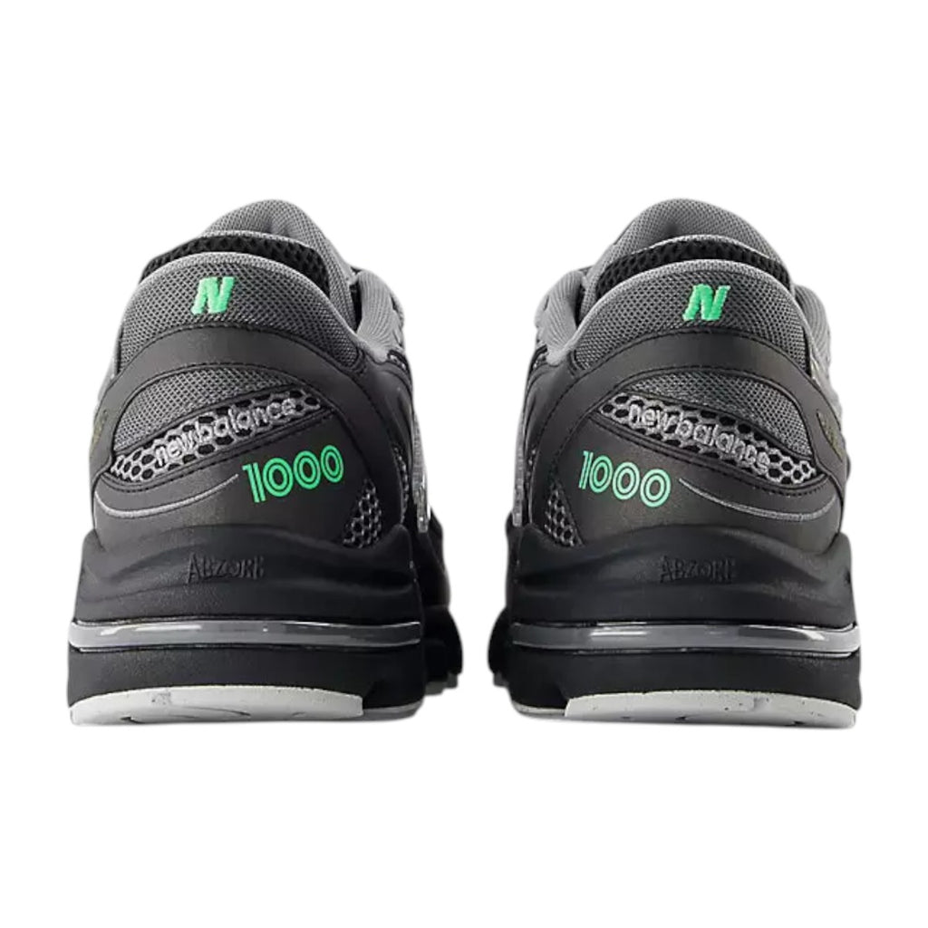 1000 Metallic Silver/lime Leaf