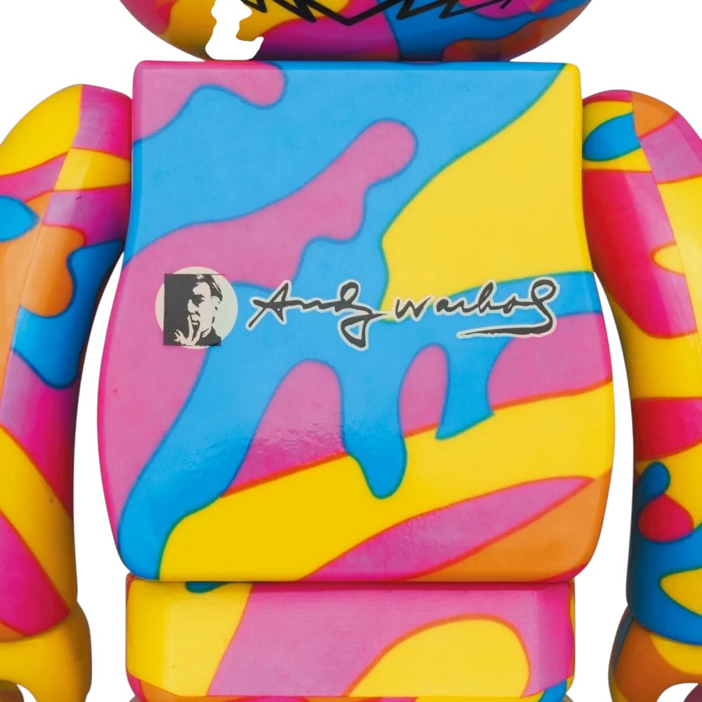 Bearbrick Andy Warhol (bwwt 3) 100% & 400% Set