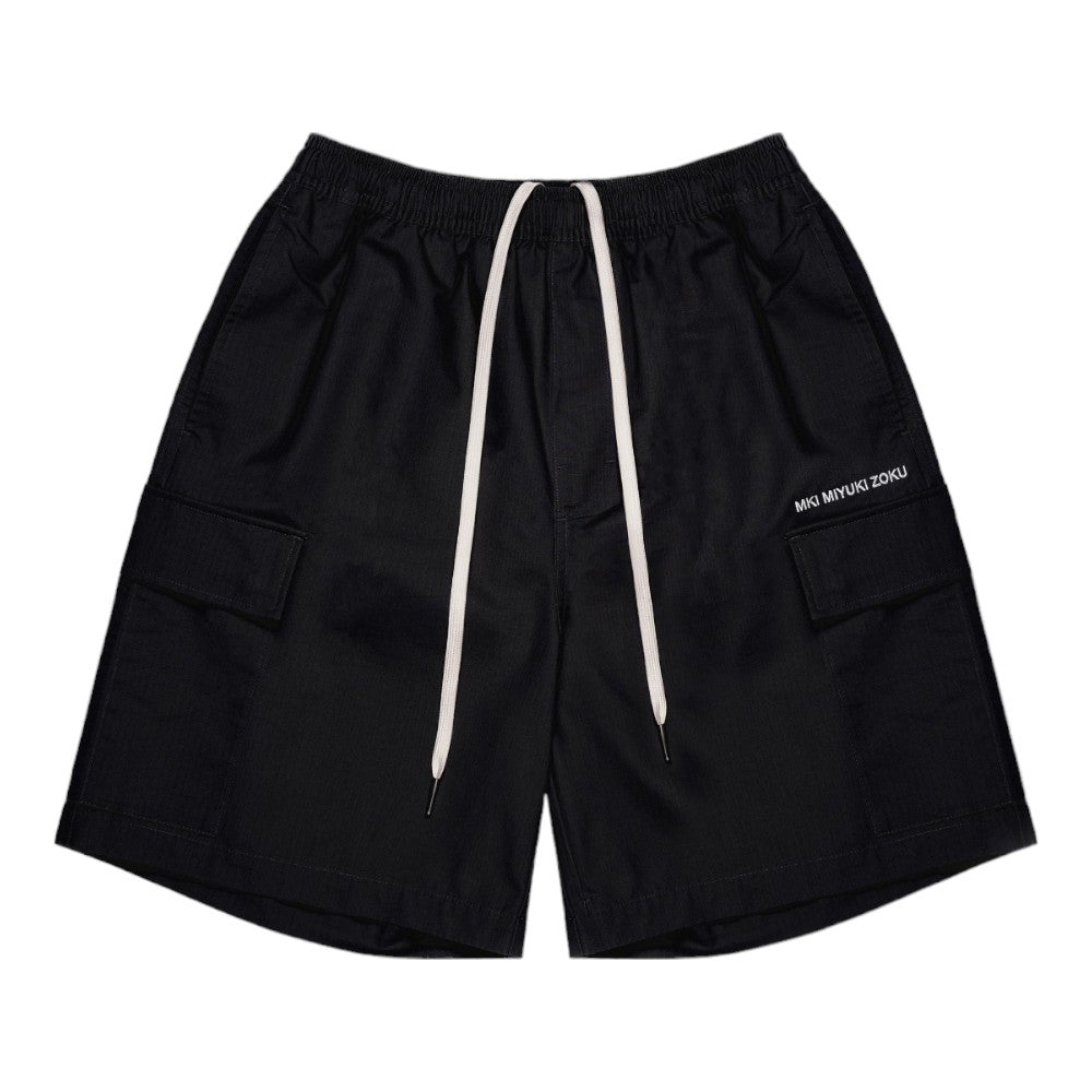 Ripstop Cargo Shorts Black