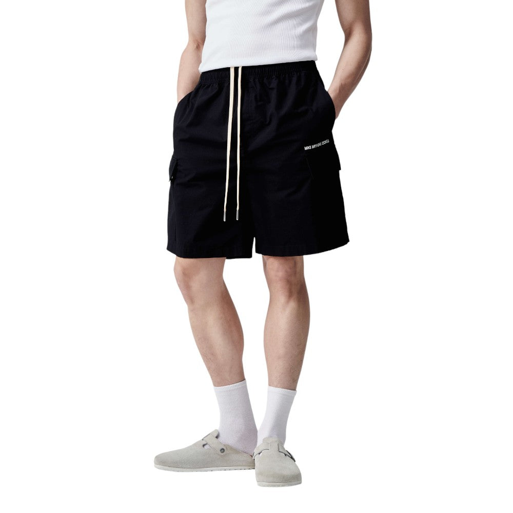 Ripstop Cargo Shorts Black