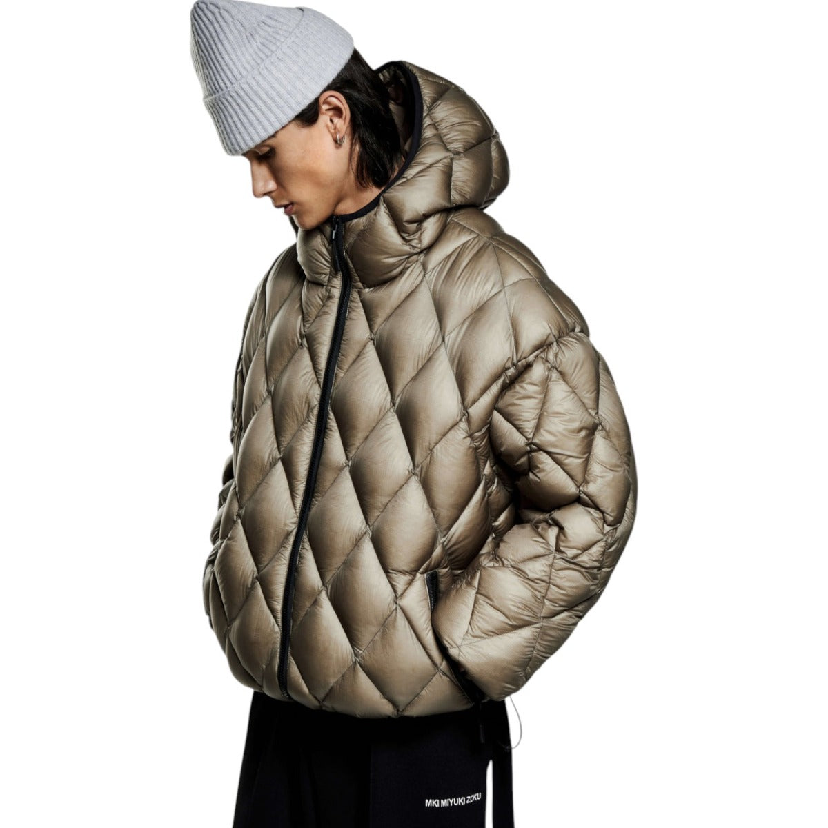 Trans ucent Diamond Bubb e Jacket