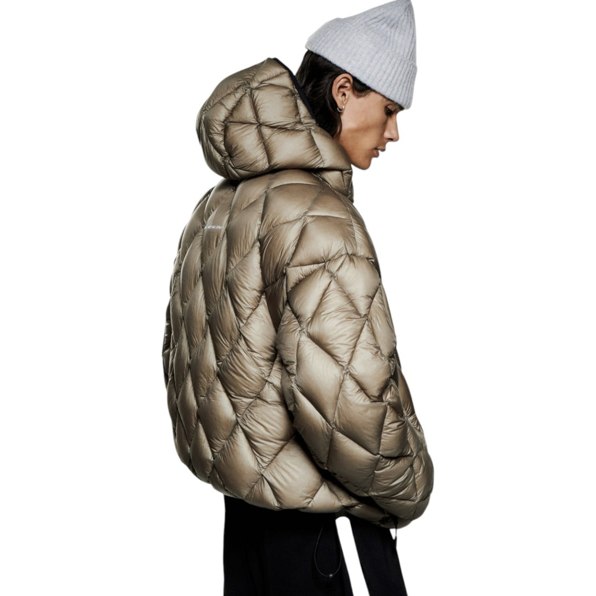 Trans ucent Diamond Bubb e Jacket