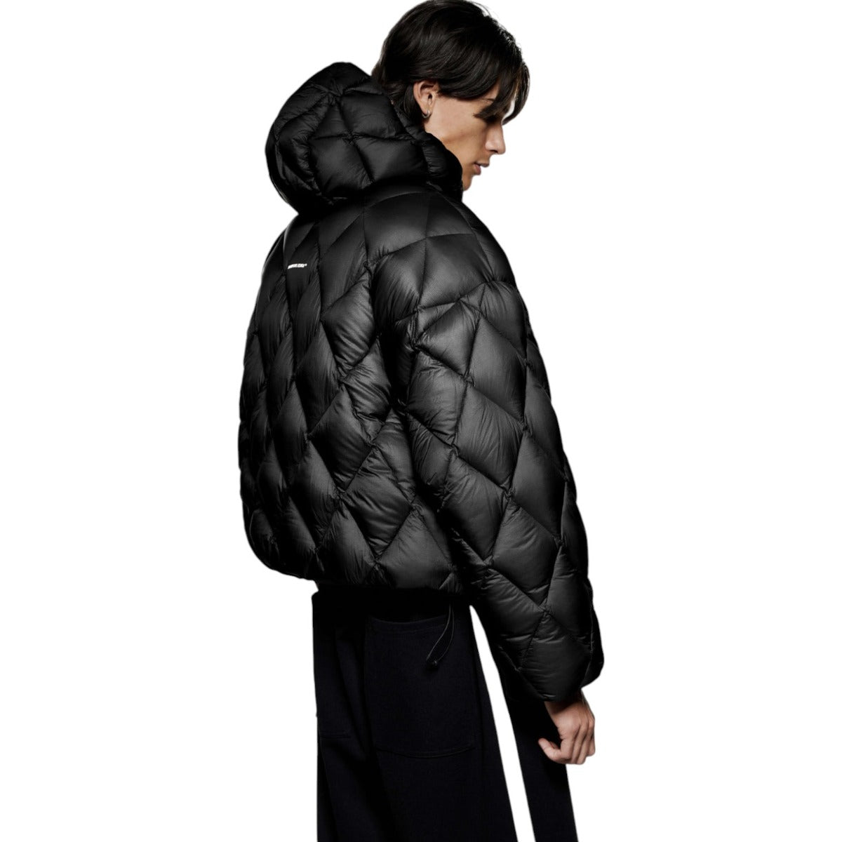 Trans ucent Diamond Bubb e Jacket