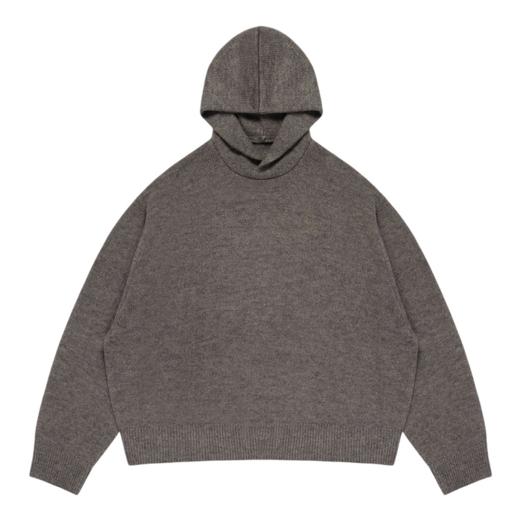 Mohair B end Knit Hoody