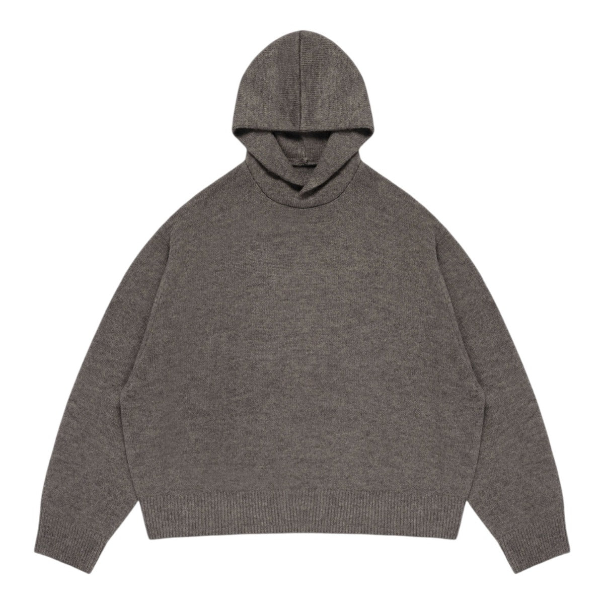 Mohair B end Knit Hoody